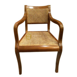 Malabar Wooden Cane Chair